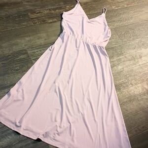 H&M Light Purple V Neck Dress